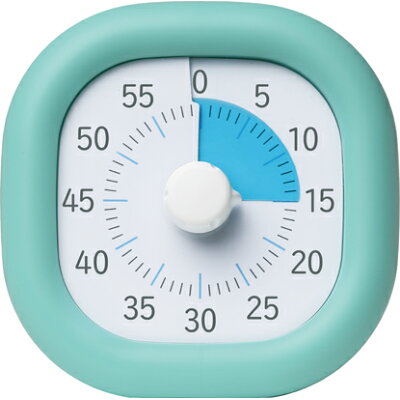 ソニック LV-3062-MB 時っ感タイマー10cm ミントブルー 色で時間の経過を実感 sonic 自宅学習 トキサポ時っ感タイマー10cm色で時間の経過を実感ミントブルー